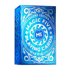 Акция на Набір для фокусів Magic Five Гральні карти Blue deck (MF004) от Будинок іграшок