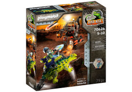Акция на Конструктор Playmobil Dino rise Сайчанія: Вторгнення робота (70626) от Будинок іграшок