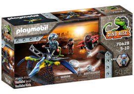 Акція на Конструктор Playmobil Dino rise Птеранодон: Удар джміля (70628) від Будинок іграшок