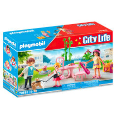 Акция на Конструктор Playmobil City life Перерва на каву (70593) от Будинок іграшок