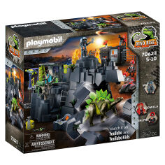 Акция на Конструктор Playmobil Dino rise Скеля динозаврів (70623) от Будинок іграшок