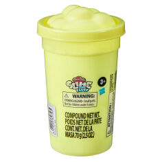 Акция на Слайм Play-Doh Slime feathery fluff жовтий (F1531/F1715) от Будинок іграшок