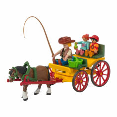 Акція на Конструктор Playmobil Country Повозка с лошадью (6932) від Будинок іграшок