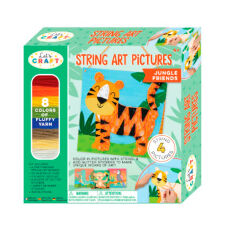 Акція на Набір для творчості Let's Craft String Art Тропічні джунглі (SAP002) від Будинок іграшок
