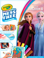 Акция на Раскраска Crayola Color Wonder Frozen 2 (256697.006) от Будинок іграшок