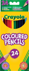 Акция на Набор карандашей Crayola 24 шт (256246.012) от Будинок іграшок