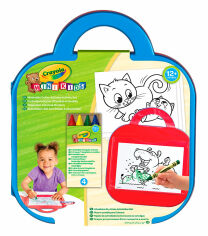 Акция на Портативний набір для творчості Crayola Mini Kids (256416.109) от Будинок іграшок