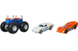Акция на Игровой набор Hot Wheels Monster Trucks Творец монстров белая и оранжевая (GWW13/GWW20) от Будинок іграшок