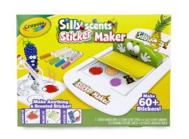 Акция на Набір для творчості Crayola Silly Scents Cтворення ароматних стікерів (256367.004) от Будинок іграшок
