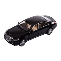 Акция на Автомодель Автопром Mercedes-Benz S 600 черная 1:32 (68401) от Будинок іграшок