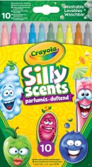 Акция на Набор фломастеров Crayola Silly Scents с ароматом 10 шт (256340.024) от Будинок іграшок