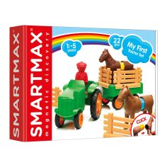 Акция на Магнитный конструктор Smartmax Мой первый трактор (SMX 222) от Будинок іграшок
