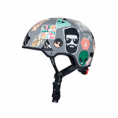 Акция на Защитный шлем Micro стикер 52-56 см (AC2120BX) от Будинок іграшок