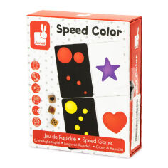 Акція на Настільна гра Janod Вивчаємо колір (J02699) від Будинок іграшок