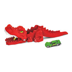 Акція на Пусковий набір Hot Wheels City Небезпечні створіння Динозавр (GVF41/GVF42) від Будинок іграшок