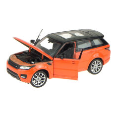 Акция на Автомодель Welly Range Rover Sport 1:24 оранжевая (24059W/24059W-3) от Будинок іграшок
