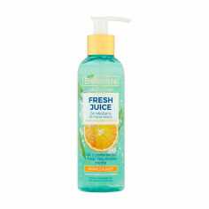 Акция на Зволожувальний міцелярний гель для вмивання обличчя Bielenda Fresh Juice Апельсин, 190 г от Eva