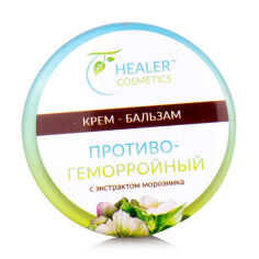 Акція на Крем-бальзам протигеморойний Healer Cosmetics з екстрактом морозника, 10 г від Eva