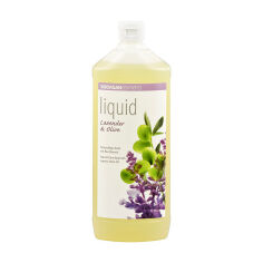 Акція на Органічне рідке мило Sodasan Lavender-Olive заспокійливе, з лавандовою та оливковою оліями запаска, 1 л від Eva