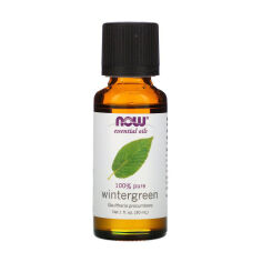 Акция на Ефірна олія Now Foods Essential Oils 100% Pure Wintergreen Грушанки, 30 мл от Eva