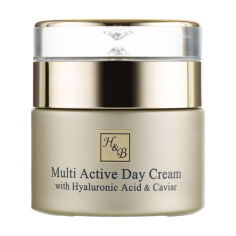 Акція на Мультиактивний денний крем для обличчя Health And Beauty Multi Active Day Cream з гіалуроновою кислотою, 50 мл від Eva
