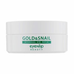 Акція на Гідрогелеві патчі для шкіри навколо очей Eyenlip Gold & Snail Hydrogel Eye Patch, 60 шт від Eva
