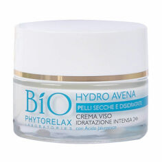 Акція на Інтенсивно зволожувальний крем для обличчя Phytorelax Laboratories Bio Hydro Avena Face Cream, 50 мл від Eva