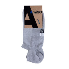 Акція на Шкарпетки чоловічі AmiGO Training F07, сірі сітка, розмір 25 від Eva