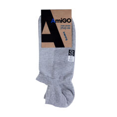 Акция на Шкарпетки чоловічі AmiGO Training F07, сірі сітка, розмір 27 от Eva