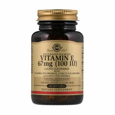 Акція на Вітамін E Solgar Vitamin E 67 мг, 100 капсул від Eva