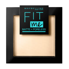 Акція на Матувальна компактна пудра для обличчя Maybelline New York Fit Me! Matte + Poreless 115 Ivory, 9 г від Eva