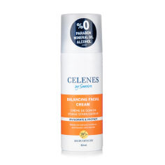 Акція на Крем для обличчя Celenes Sea Buckthorn Balancing Facial Cream з обліпихою, для жирної та комбінованої шкіри, 50 мл від Eva