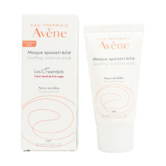 Акція на Заспокійлива маска для обличчя Avene Eau Thermale Soothing Radiance Mask, 50 мл від Eva