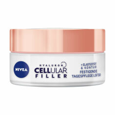 Акция на Денний крем для обличчя NIVEA Hyaluron Cellular Filler + Elasticity-Reshare SPF 30, 50 мл от Eva