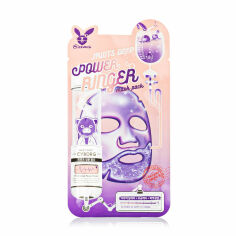 Акция на Тонізувальна тканинна маска для обличчя Elizavecca Milky Piggy Cyborg Fruits Deep Power Ringer Mask Pack з фруктовими екстрактами, 23 мл от Eva
