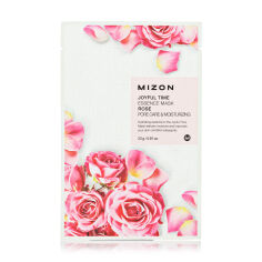 Акция на Тканинна маска для обличчя Mizon Joyful Time Essence Mask Троянда, 23 г от Eva