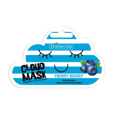 Акція на Маска-хмаринка для обличчя Bielenda Cloud Mask Merry Berry Ягоди, 6 г від Eva