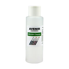 Акція на Рідина для очищення пензлів після акрилу та гелю Avenir Cosmetics Brush Cleaner, 100 мл від Eva