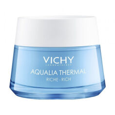 Акція на Насичений крем для обличчя Vichy Aqualia Thermal Dynamic Rehydrating Cream Rich Динамічне зволоження, для сухої шкіри, 50 мл від Eva