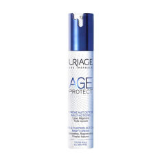 Акція на Нічний детокс-крем для обличчя Uriage Age Protect Multi-Action Detox Night Cream Очищення + Корекція зморшок, 40 мл від Eva
