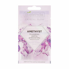 Акция на Кристалічний пілінг для обличчя Bielenda Crystal Glow Amethyst Face Peeling, 8 г от Eva