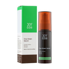 Акція на Сироватка для обличчя XYCos Cica Green Serum з екстрактом центелли, для жирної шкіри, 50 мл від Eva