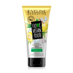 Акция на Глибоко очищувальна пінка для вмивання Eveline Cosmetics I Love Vegan Food для жирної та комбінованої шкіри, 150 мл от Eva