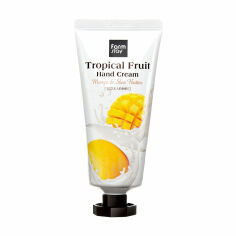 Акція на Крем для рук FarmStay Tropical Fruit Hand Cream Mango з екстрактом манго, 50 мл від Eva