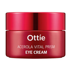 Акція на Крем для шкіри навколо очей Ottie Acerola Vital Prism Eye Cream з екстрактом ацероли, 30 мл від Eva