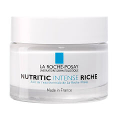Акція на Живильний крем для обличчя La Roche-Posay Nutritic Intense Riche для дуже сухої шкіри, 50 мл від Eva