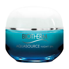 Акция на Нічний зволожувальний бальзам для обличчя Biotherm Aquasource Night Spa, 50 мл от Eva