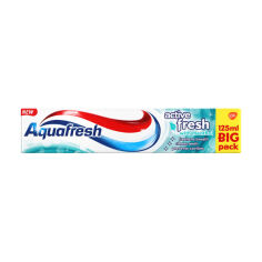 Акція на Зубна паста Aquafresh Activ Fresh with Mentol Заряд свіжості, 125 мл від Eva