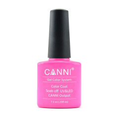 Акція на Гель-лак Canni Gel Color System Color Coat Soak-off UV&LED 114 Лілово-рожевий, 7.3 мл від Eva