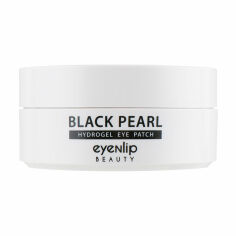 Акція на Гідрогелеві патчі для шкіри навколо очей Eyenlip Black Pearl Hydrogel Eye Patch з чорними перлами, 60 шт від Eva